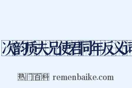 次韵质夫兄使君同年反义词是什么意思的图片